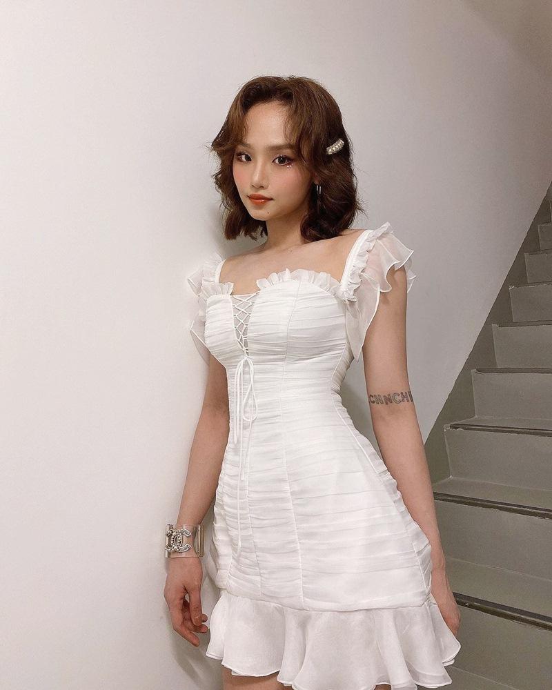 Lệ Quyên cắt tóc ngắn sau ly hôn - Thanh Hằng mix đồ check-in Dallas-7