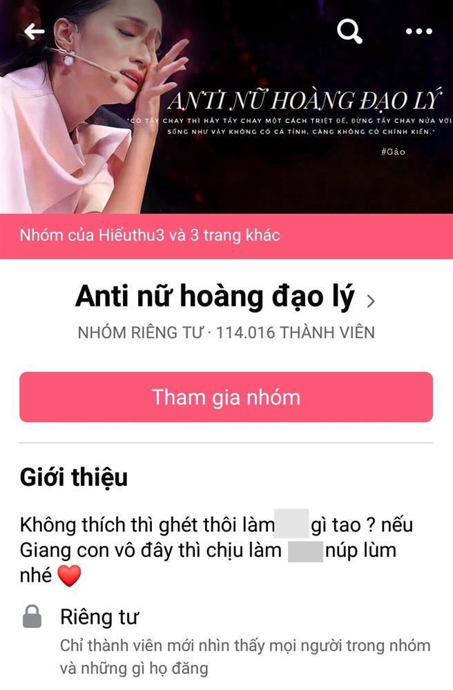 Hương Giang mời công an xử tội thành viên group Anti nữ hoàng đạo lý-2