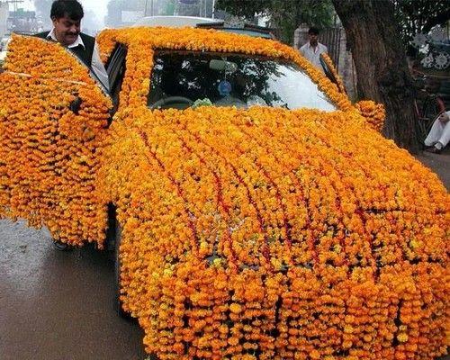 Đứng hình mất 5 giây trước những chiếc xe hoa đón dâu có độ sáng tạo thượng thừa-9