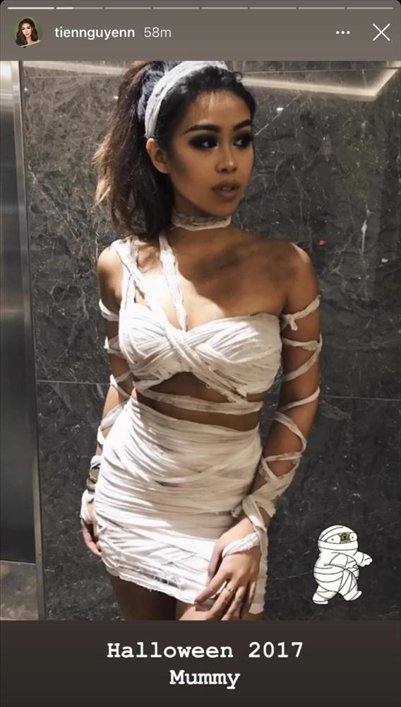 Em chồng Hà Tăng làm người xem nổi da gà với những màn hóa trang dịp Halloween-3