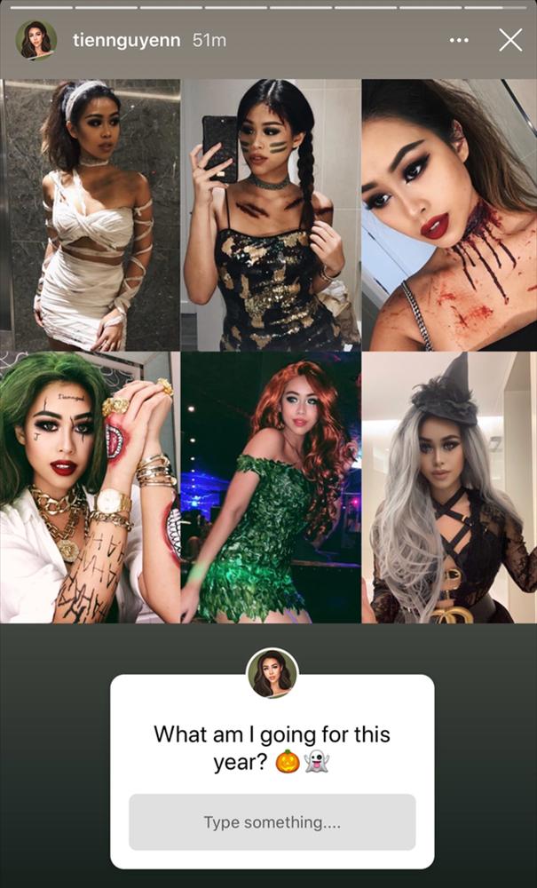 Em chồng Hà Tăng làm người xem nổi da gà với những màn hóa trang dịp Halloween-2