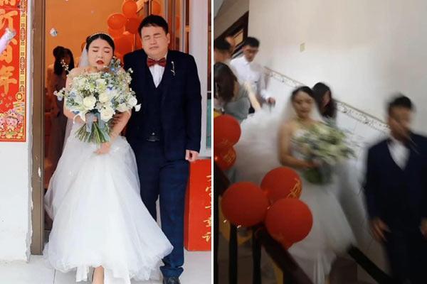 Cô dâu chú rể hoãn cưới vì lũ, cỗ được hàng xóm mua ủng hộ-3