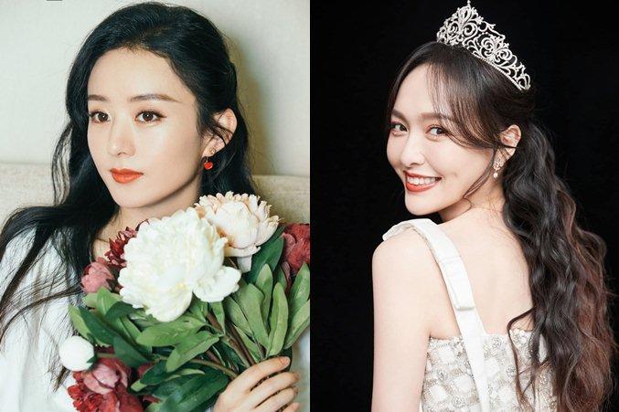 Nhan sắc thật của Triệu Lệ Dĩnh lộ rõ trên sóng livestream-11