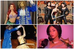 Nhóm bạn Chi Pu, Kỳ Duyên chiếm spotlight Halloween: Hoàng Ku 'chơi lớn' mặc váy hóa công chúa