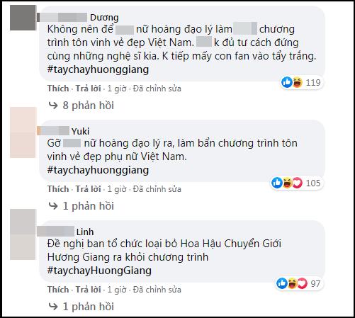 ĐỈNH ĐIỂM: Cộng đồng anti tẩy chay Hương Giang khỏi cuộc thi Hoa hậu Việt Nam-2