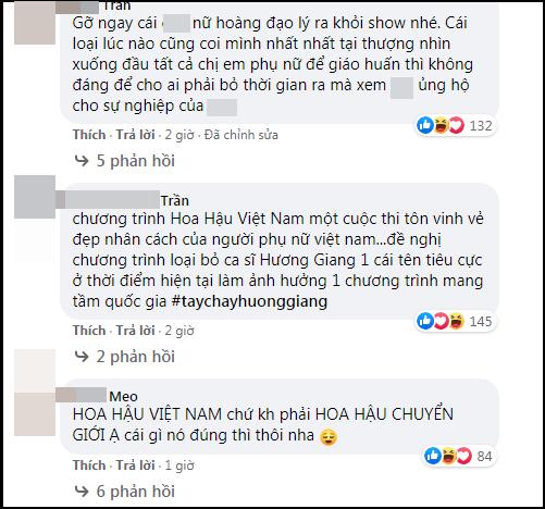 ĐỈNH ĐIỂM: Cộng đồng anti tẩy chay Hương Giang khỏi cuộc thi Hoa hậu Việt Nam-4