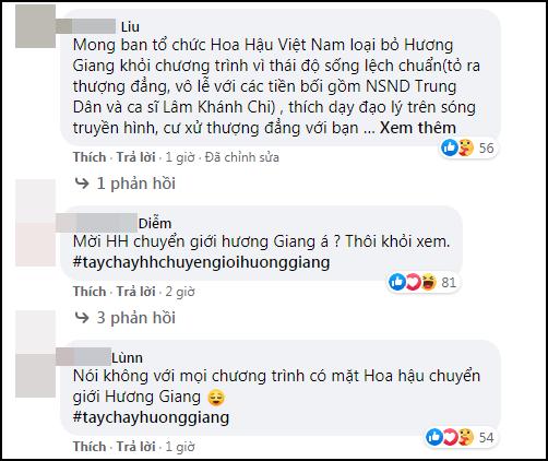 ĐỈNH ĐIỂM: Cộng đồng anti tẩy chay Hương Giang khỏi cuộc thi Hoa hậu Việt Nam-5