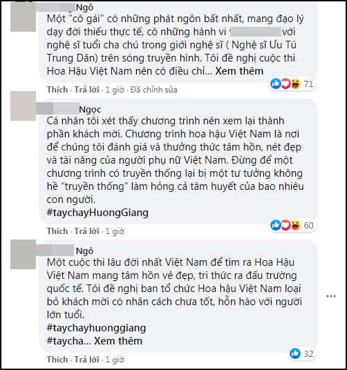 ĐỈNH ĐIỂM: Cộng đồng anti tẩy chay Hương Giang khỏi cuộc thi Hoa hậu Việt Nam-6
