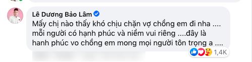 Lê Dương Bảo Lâm bị bắt bẻ khi khoe cuộc sống gia đình-3