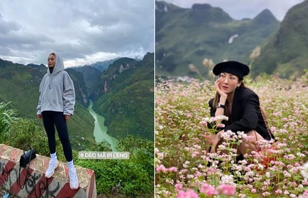 Chị em Yến Trang - Yến Nhi vừa trở về từ chuyến du lịch Hà Giang. Hai nữ ca sĩ gặp nhiều phen thót tim khi ngồi xe máy xuống bến thuyền đi trên sông Nho Quế và mãn nguyện khi chinh phục đỉnh Mã Pí Lèng hùng vĩ. Yến Nhi còn tranh thủ sống ảo ở cánh đồng hoa tam giác mạch vào mùa.