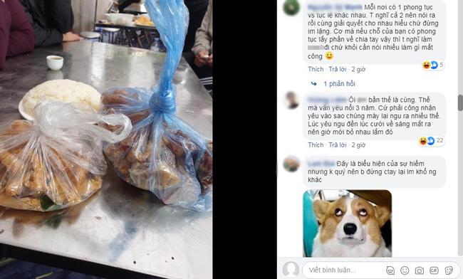 Đưa người yêu đi ăn giỗ cùng, cô gái điên tiết đòi chia tay chỉ vì túi thức ăn thừa-1