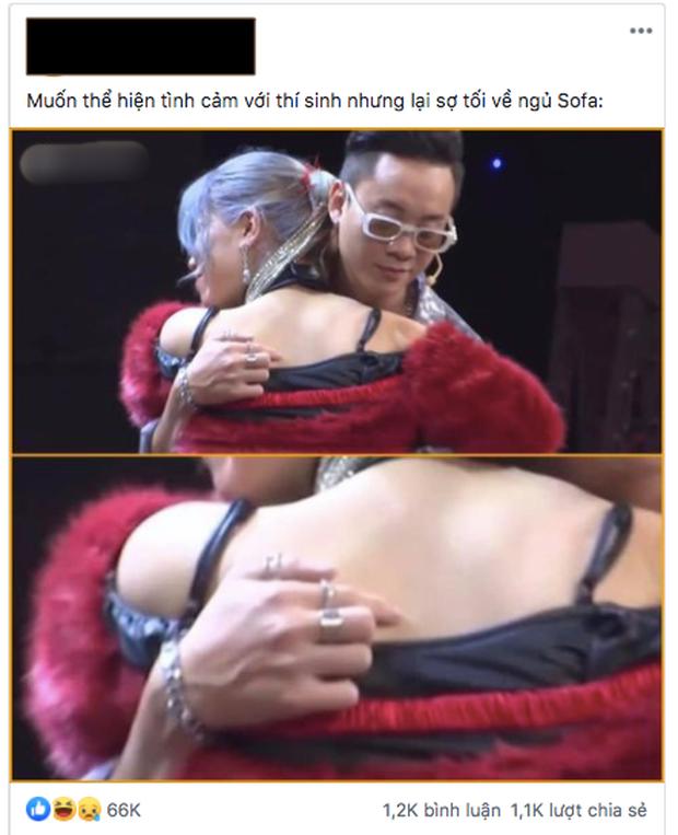 JustaTee bị cà khịa cá con sợ vợ khi chúc mừng Tlinh bằng ngón tay giả trân-2