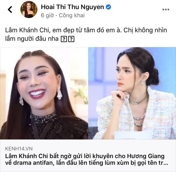 Thu Hoài, Trang Trần có chia sẻ gây chú ý sau màn Lâm Khánh Chi nhắc nhở Hương Giang!-1