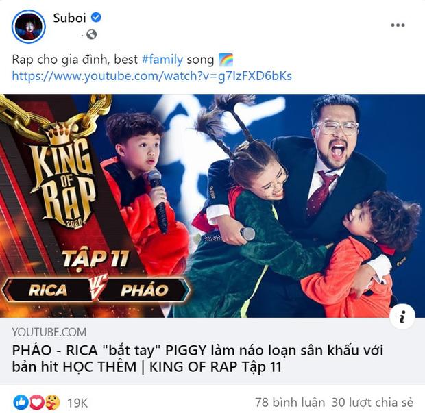 Là HLV Rap Việt, Suboi gây chấn động khi share loạt video King Of Rap, đặc biệt có cả người từng diss mình-1