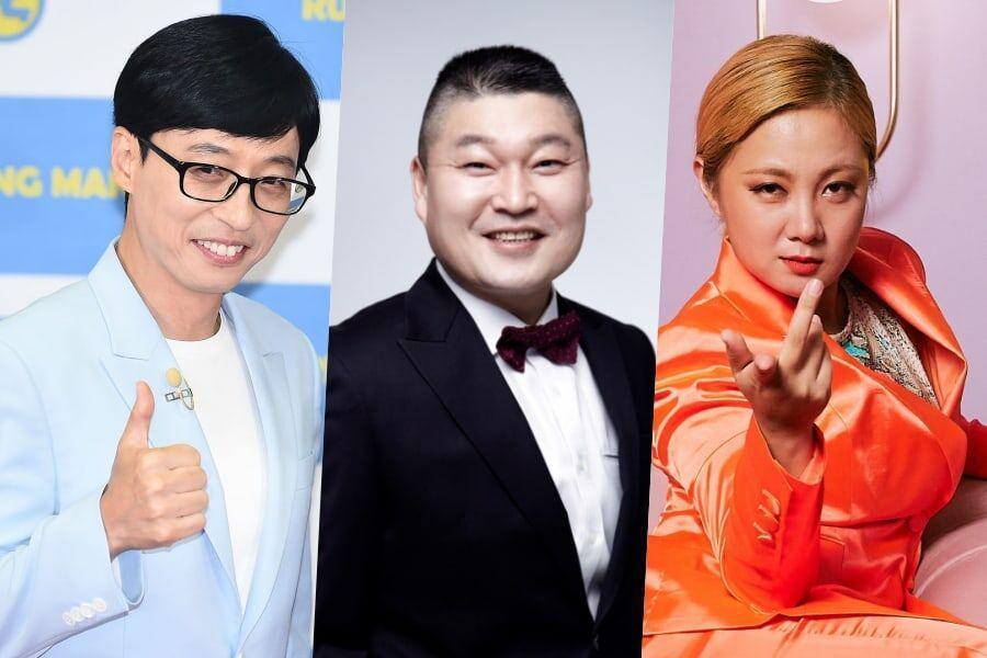 Yoo Jae Suk đứng đầu bảng xếp hạng danh tiếng thương hiệu ngôi sao giải trí tháng 11. Theo sau đó là hai MC nổi tiếng khác Kang Ho Dong và Park Na Rae.