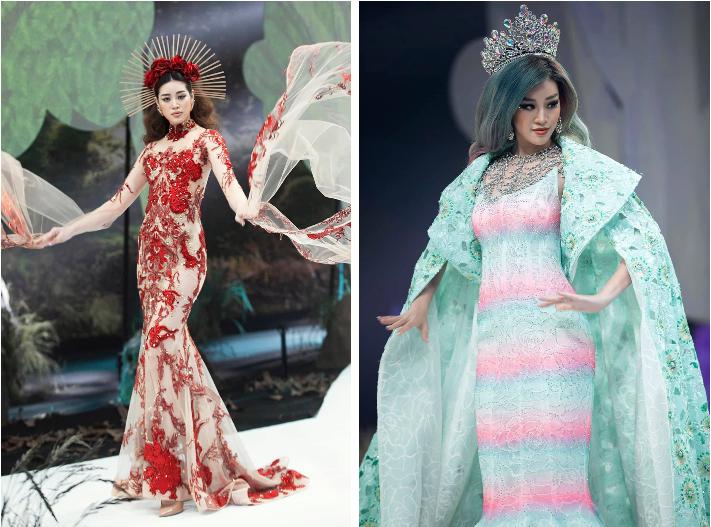 Hoa hậu Khánh Vân lộ vòng 2 bất thường và dấu vết nội y khi catwalk, cũng may thần thái kéo lại!-1
