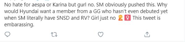 Karina (Aespa) ngọt ngào bên Kai (EXO) nhưng fan nóng máu push vừa thôi SM-11