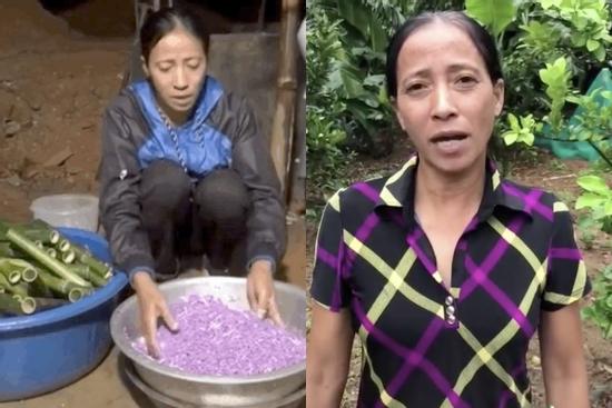 Tay không trộn cơm lam bán cho khách, bà Lý Vlog bị vạch trần vì mất vệ sinh