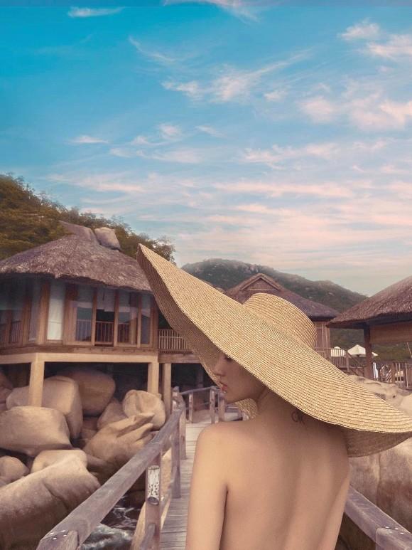 Lâu lắm mới đăng ảnh bikini, Bảo Anh bị soi đường dọc bụng như người mới sinh con?-5