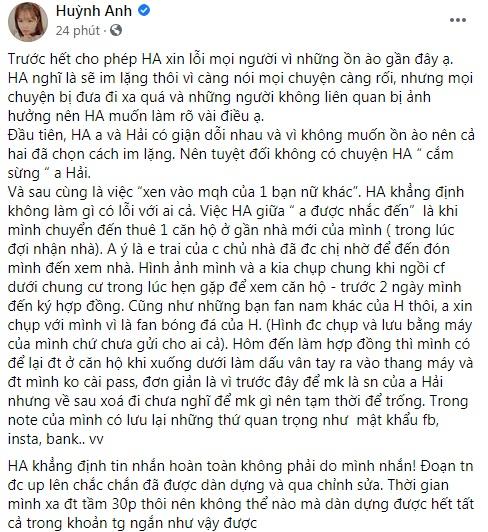 Huỳnh Anh lên tiếng vụ bị tố là Tuesday, khẳng định bị dàn dựng gài bẫy-2