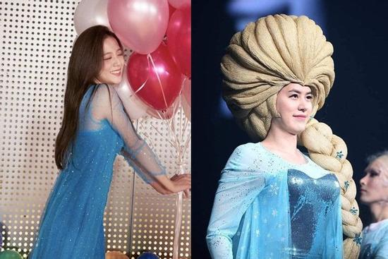 BLACKPINK Jisoo hóa Elsa xinh như mộng vẫn lép vế trước dàn Elsa 'lực điền'