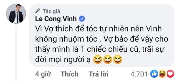 Bạc trắng đầu ở tuổi 35, vì sao Công Vinh nhất quyết không nhuộm tóc?-4