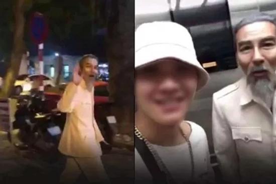 Công an triệu tập người đàn ông đóng giả Bác Hồ tại một quán bar ở Hà Nội