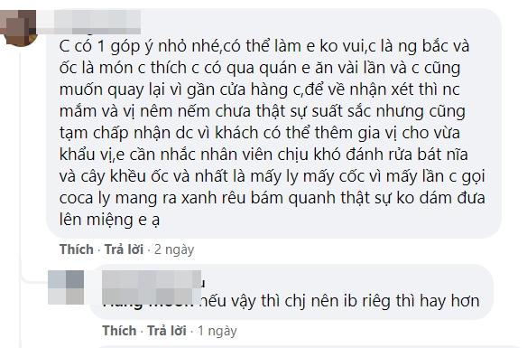 Quán ốc của chân dài Lê Thúy bị nhắc nhở-2