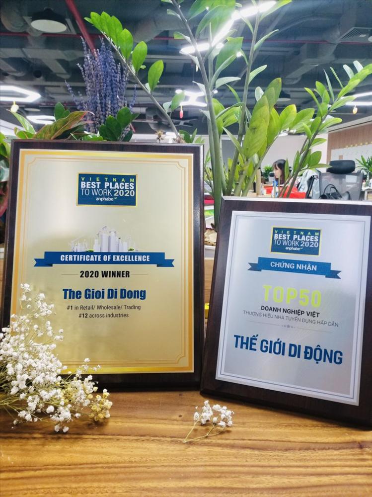 Thế Giới Di Động: Top đầu nơi làm việc tốt nhất với 3 giải thưởng lớn-2