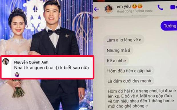 Fans tổng tấn công Duy Mạnh hóng chuyện Huỳnh Anh gặp Quang Hải ở đám cưới hồi tháng 2-7