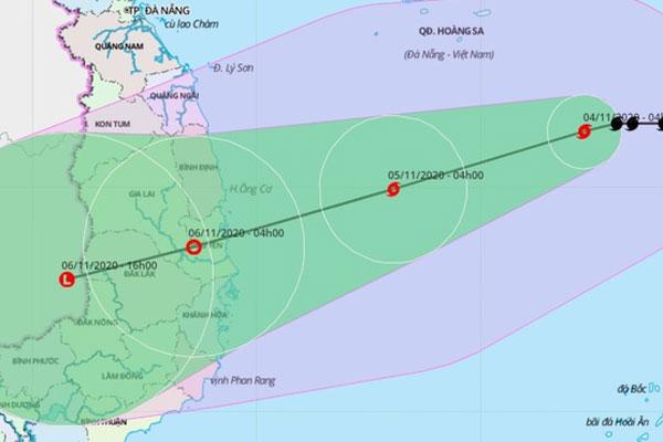 Vì sao bão số 10 không mạnh lên suốt một ngày qua?-1