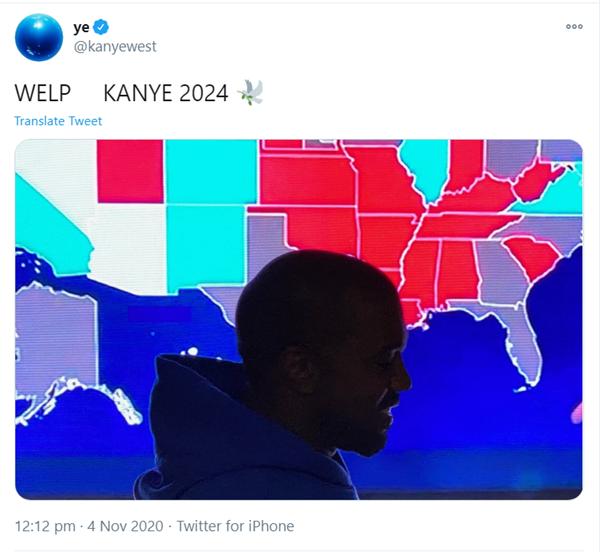 Kanye West hứa tranh cử Tổng thống Mỹ 2024, dân mạng nắc nẻ khác gì tấu hài-3
