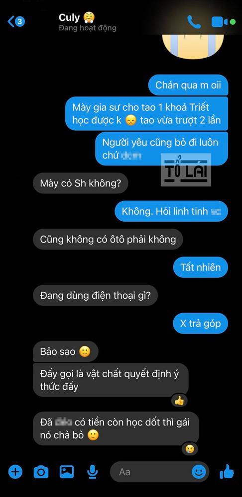 Bị người yêu bỏ vì thi trượt môn, thanh niên nhờ bạn thân gia sư rồi bị nói như vỗ vào mặt-1