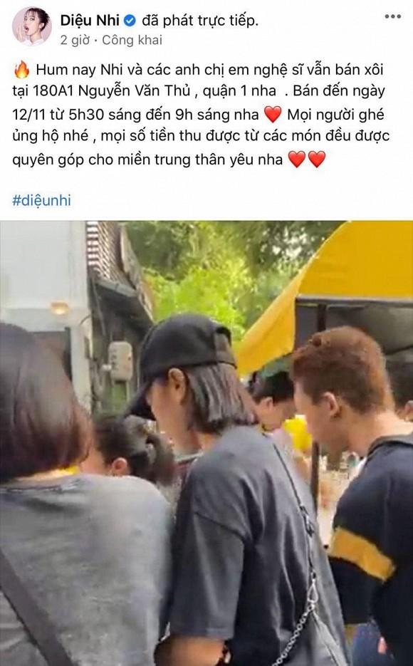 Bán xôi từ thiện, Diệu Nhi vô cớ bị chê bai đú trend tào lao-2