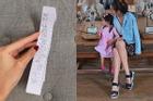 Con gái Tăng Thanh Hà viết bảng chữ cái gây ngạc nhiên dù mới 3 tuổi