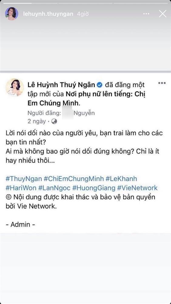 Sau động thái úp mở, Thúy Ngân tung bằng chứng bác bỏ nghi vấn xa lánh Hương Giang-1