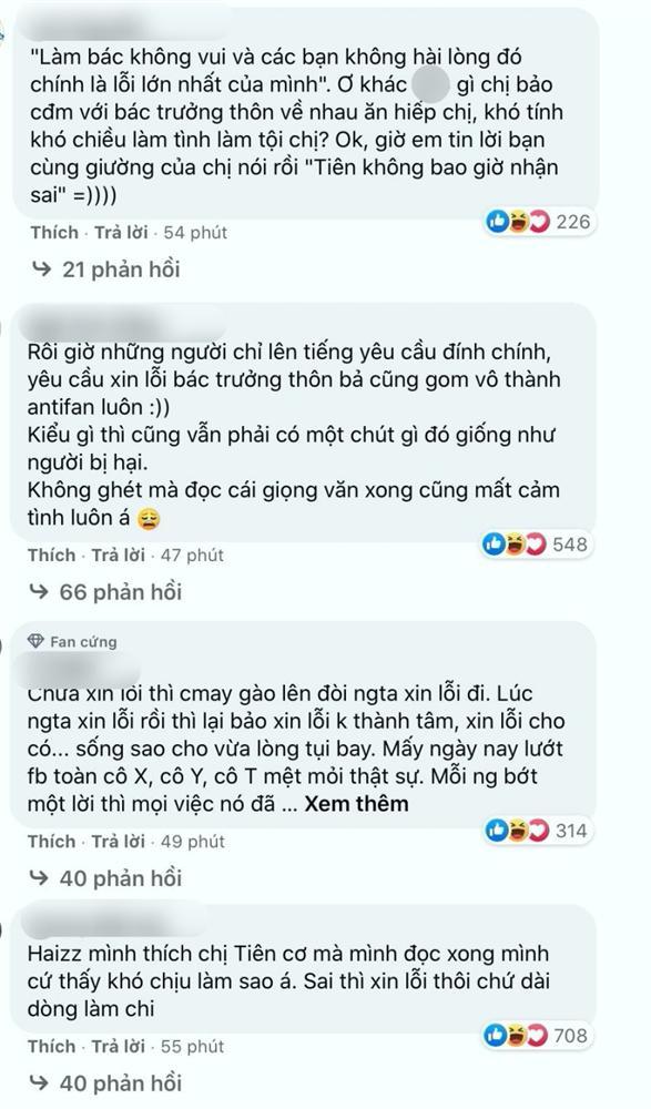 Thủy Tiên xin lỗi trưởng xóm ở Hải Lăng nhưng thái độ gây tranh cãi không ngừng-6