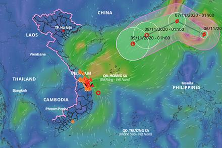 Xuất hiện bão Atsani giật cấp 12 gần Biển Đông