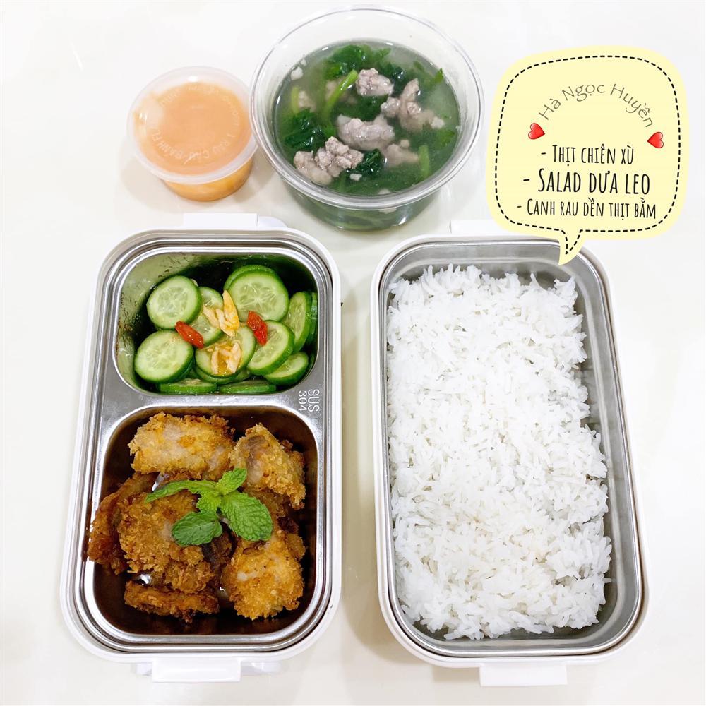 Vợ đảm 9x làm cơm hộp cho chồng mang đi làm khiến hội chị em ghen tị-12