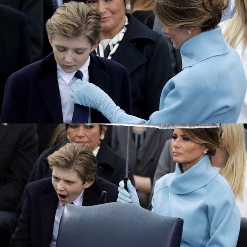 Con trai út ông Trump ở tuổi 14: Cao 2m, ngoại hình điển trai như hoàng tử truyện cổ tích-6
