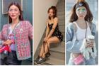 STREET STYLE: Miu Lê tự tin diện váy bó - Ngọc Trinh hack tuổi bằng băng-đô giống Jennie