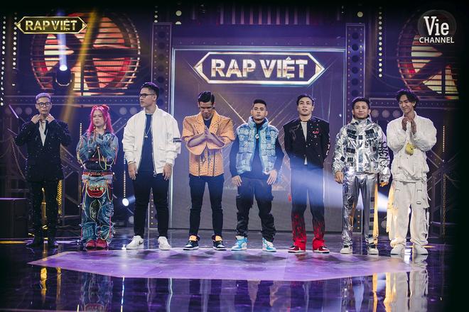 GDucky và Ricky Star được 8 bình chọn Quán Quân trước chung kết Rap Việt-1