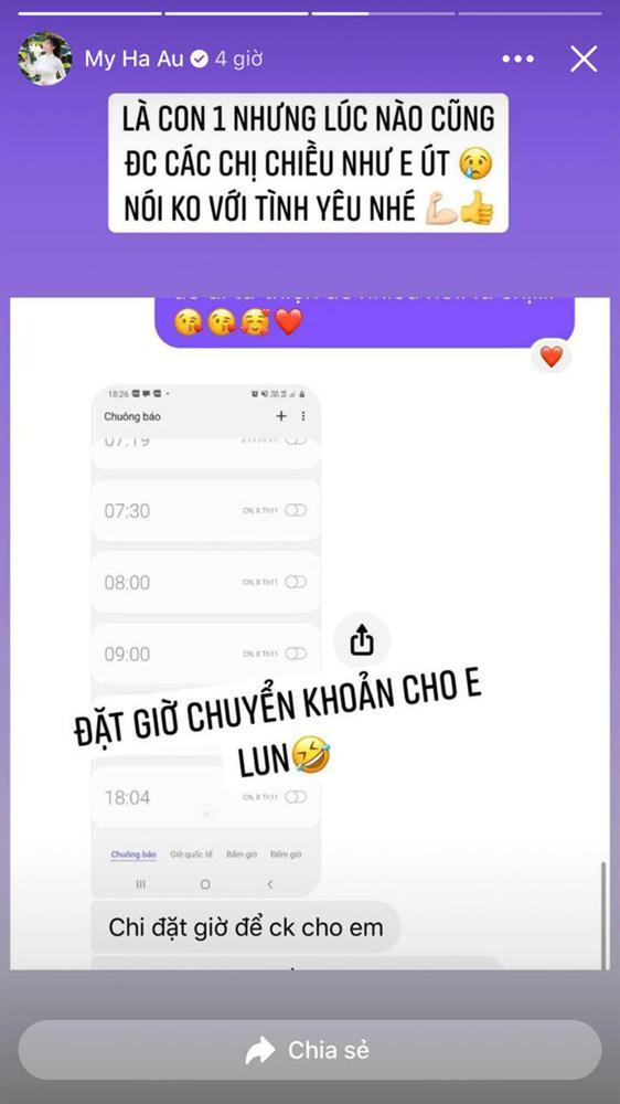 Âu Hà My bất ngờ khoe được đại gia bí ẩn chuyển khoản tặng số tiền khủng-3