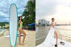 Đỗ Mỹ Linh, Tiểu Vy diện bikini khoe trọn đường cong bốc lửa và vòng 3 'siêu phẩm'