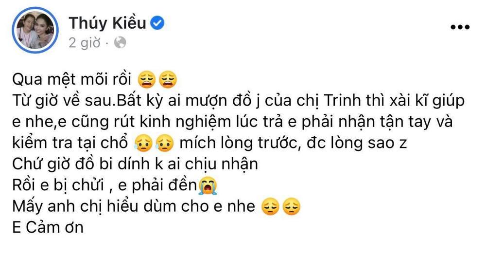 Ngọc Trinh quạo khi túi hiệu 100 triệu cho mượn rồi dính bẩn không ai nhận-3