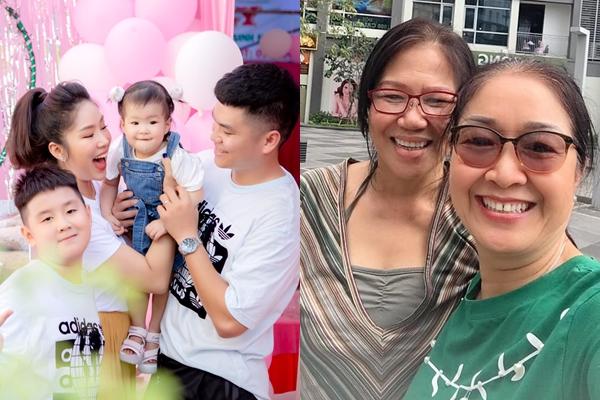 Lê Phương ôm mẹ chồng ngày Valentine khiến anh xã rưng lệ-4