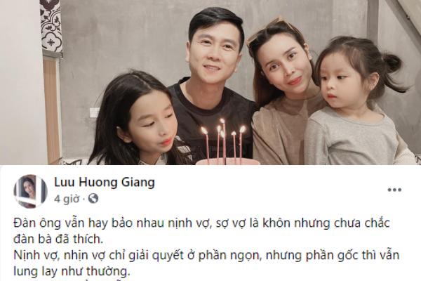 Lưu Hương Giang bị hiểu nhầm là bồ nhí Hồ Hoài Anh-4