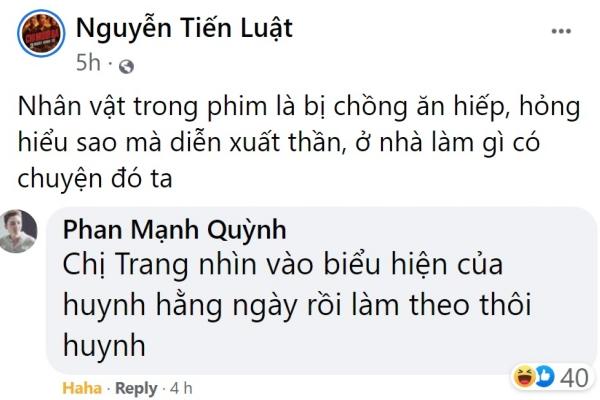 Thu Trang diễn xuất thần trong Tiệc trăng máu, Phan Mạnh Quỳnh tiết lộ lý do cực hài-3