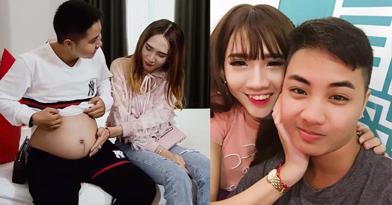 Người đàn ông mang thai thay vợ: Chửi nhau mày tao, bóc phốt chia tay đòi quà-1