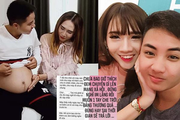 Hé lộ ảnh chăm con của người đàn ông Việt Nam đầu tiên mang bầu trước khi chia tay vợ-13